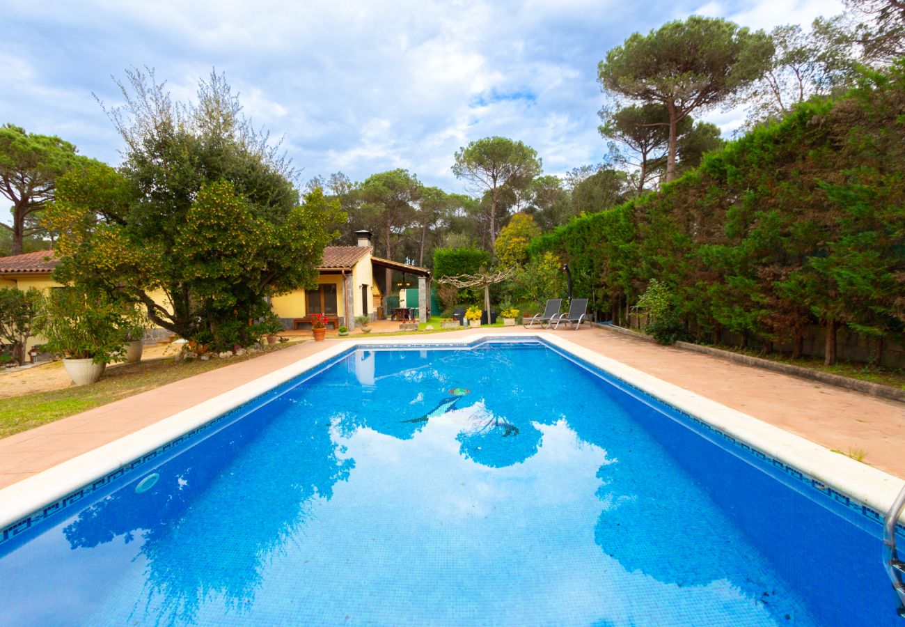 Villa en Sils - Espaciosa casa de campo en Costa Brava, relájate!