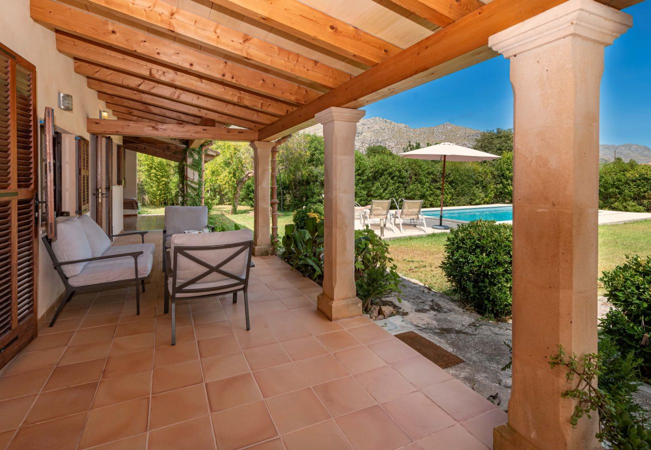Villa à Majorque/Mallorca - Confortable et douillet à seulement 1 km de la vieille ville de Pollensa !